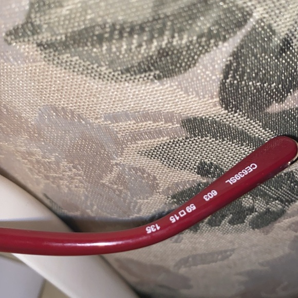 CHLOE SUNNIES SUNGLASSES NWT & CASE BEAUTIFUL BURGUNDY - Picture 14 of 16